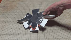 创意产品|有这样的创意折纸技巧，害怕没有玩具玩？